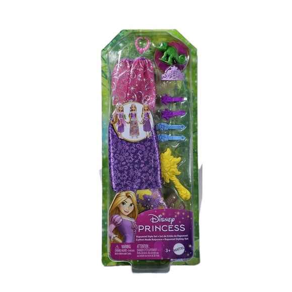 Disney Other - Disney Princess Rapunzel Style Set With Accessories For Dress Up Your Doll NIB